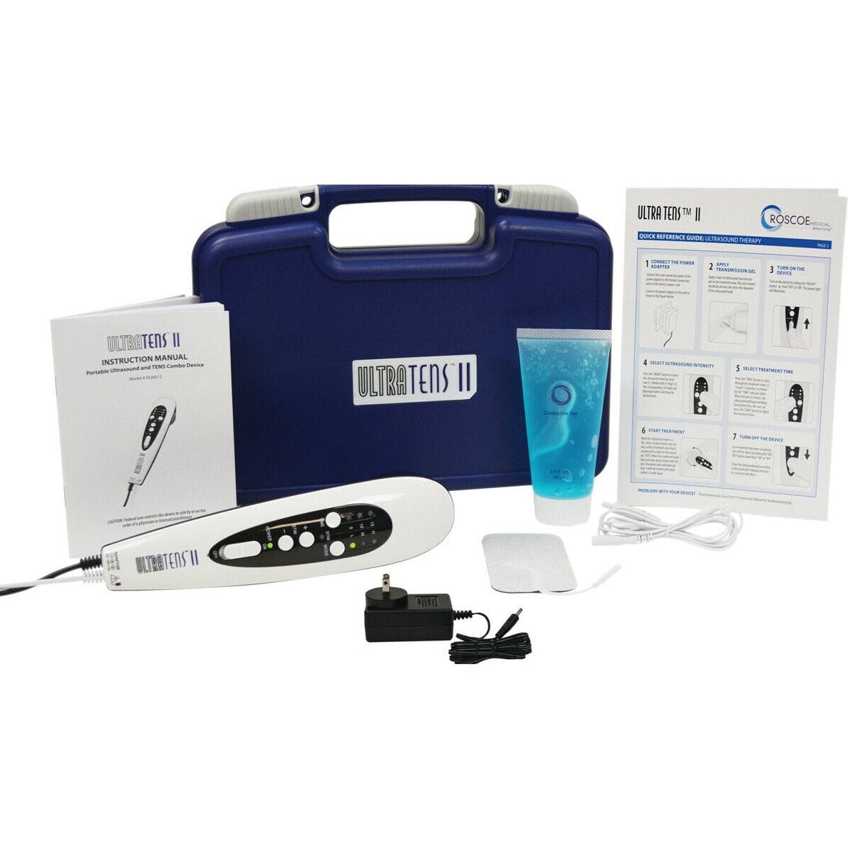 Ultrasonido Terapéutico Portátil y TENS II Roscoe 1 ultrasonido terapeutico portatil y TENS