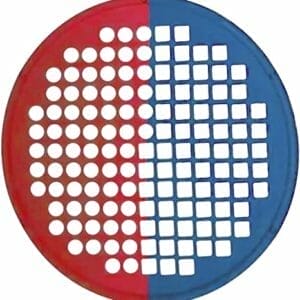 Malla o rejilla con dos resistencias 14" POWER-WEB