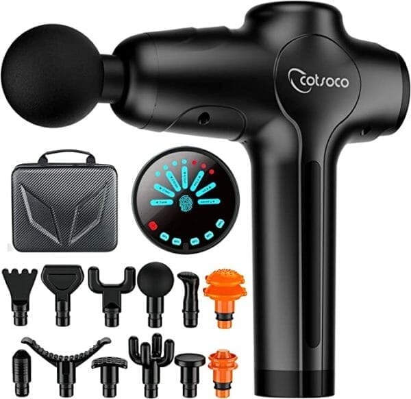 Pistola masajeadora muscular de percusión de tejido profundo 3200 RPM Cotsoco