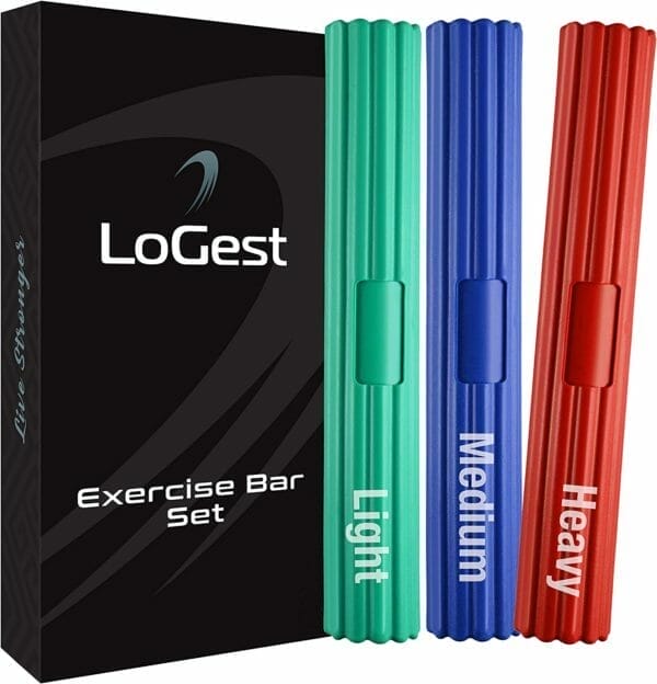 Barras de ejercicio de mano LOGEST TWIST