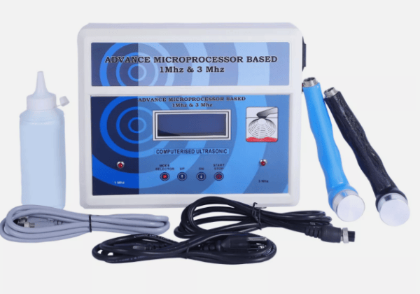 Ultrasonido Terapéutico 1 y 3 MHz con Pantalla LCD