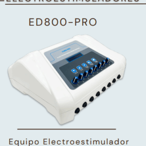 Electroestimulador de 8 Canales con Modos Personalizados
